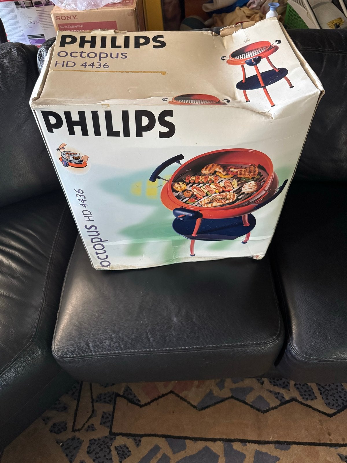 Philips Octopus HD 4436 Elektrische Barbecue, Ophalen, Nieuw