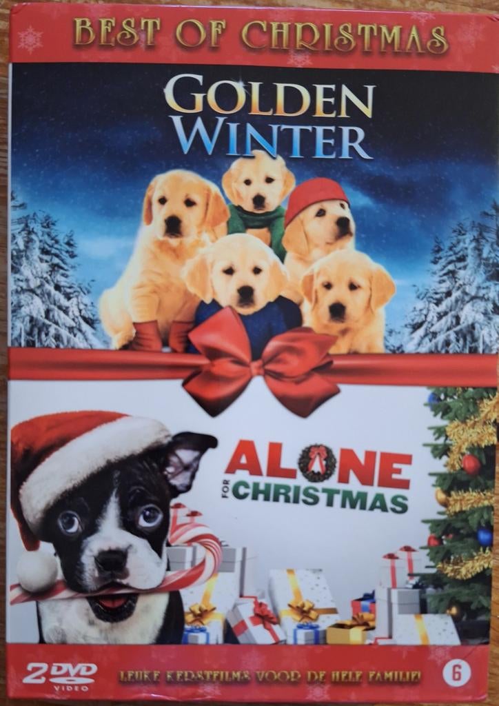 Golden winter en Alone for christmas op dvd, Cd's en Dvd's, Dvd's | Kinderen en Jeugd, Alle leeftijden, Ophalen of Verzenden, Zo goed als nieuw