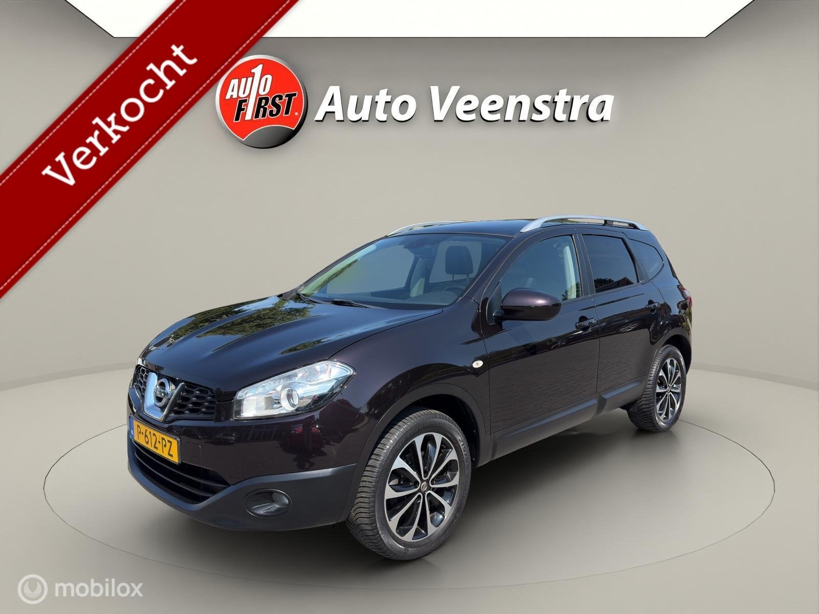 Nissan Qashqai +2 2.0 Connect Edition|7 PERSOONS|PANO|TREKH, Euro 5, Stof, Gebruikt, Zwart