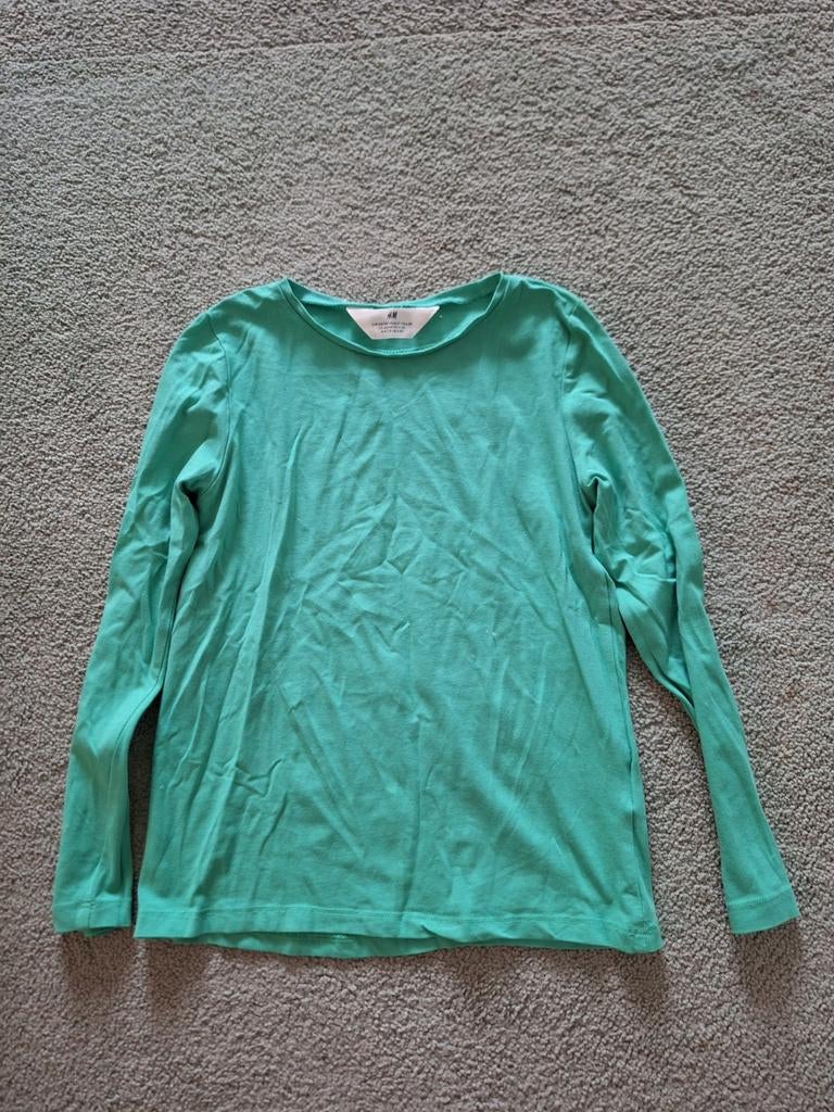 Shirt, maat 122-128, ZGAN, H&M, Meisje, H&M, Ophalen of Verzenden, Zo goed als nieuw