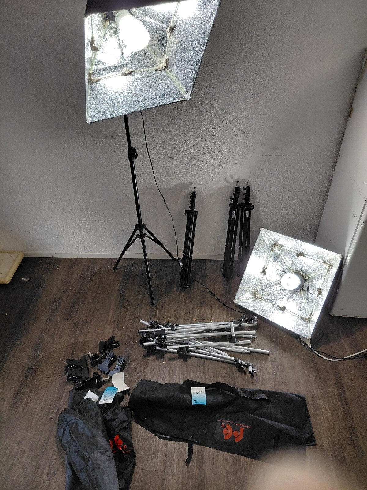 Complete Falcon Eyes Fotostudio Set - Alles in 1 koop!, Audio, Tv en Foto, Fotografie | Fotostudio en Toebehoren, Ophalen, Falcon Eyes