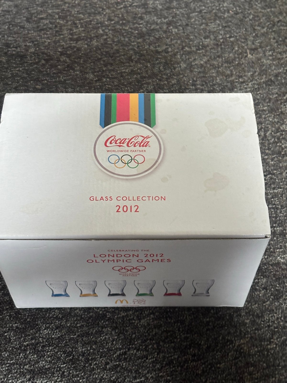 Mcdonalds Coca-Cola London 2012 Olympische Spelen Glazen, Verzamelen, Ophalen of Verzenden, Zo goed als nieuw