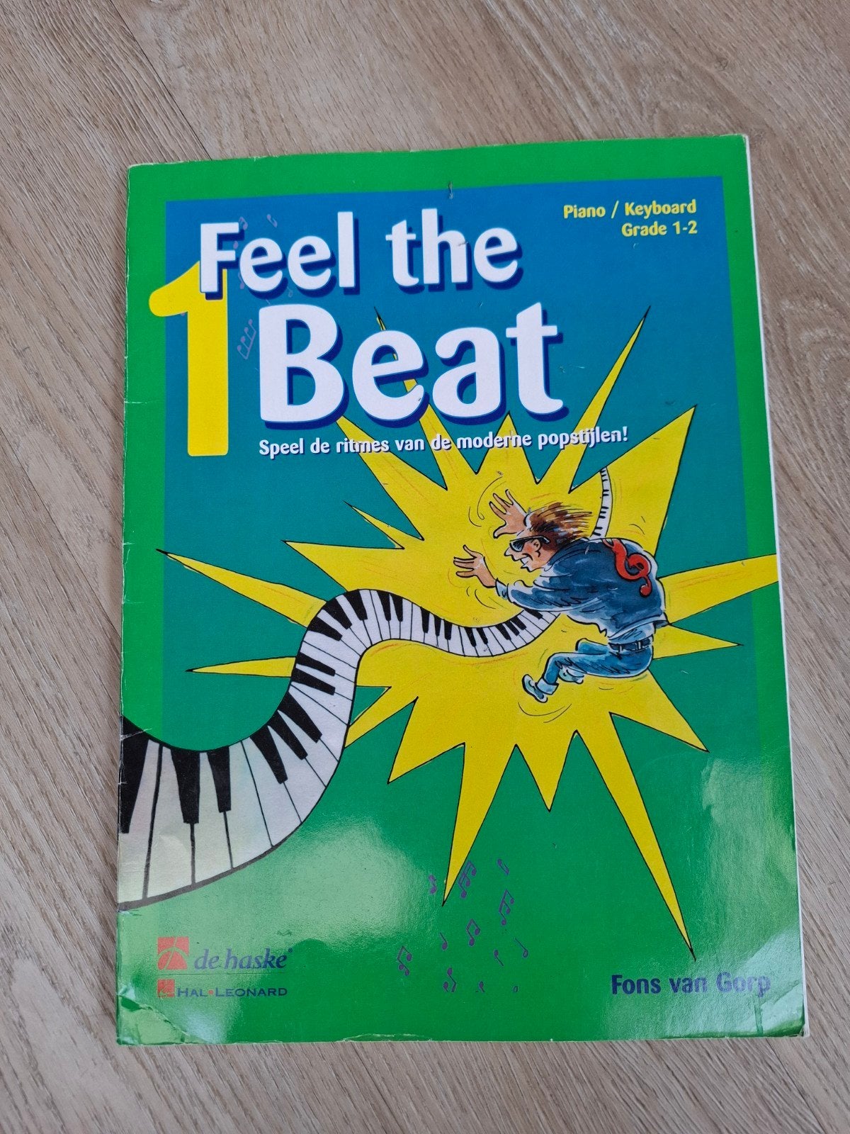 Feel the Beat 1 - Piano/Keyboard lesboek (uitgegumd), Muziek en Instrumenten, Bladmuziek, Gebruikt, Overige genres, Les of Cursus