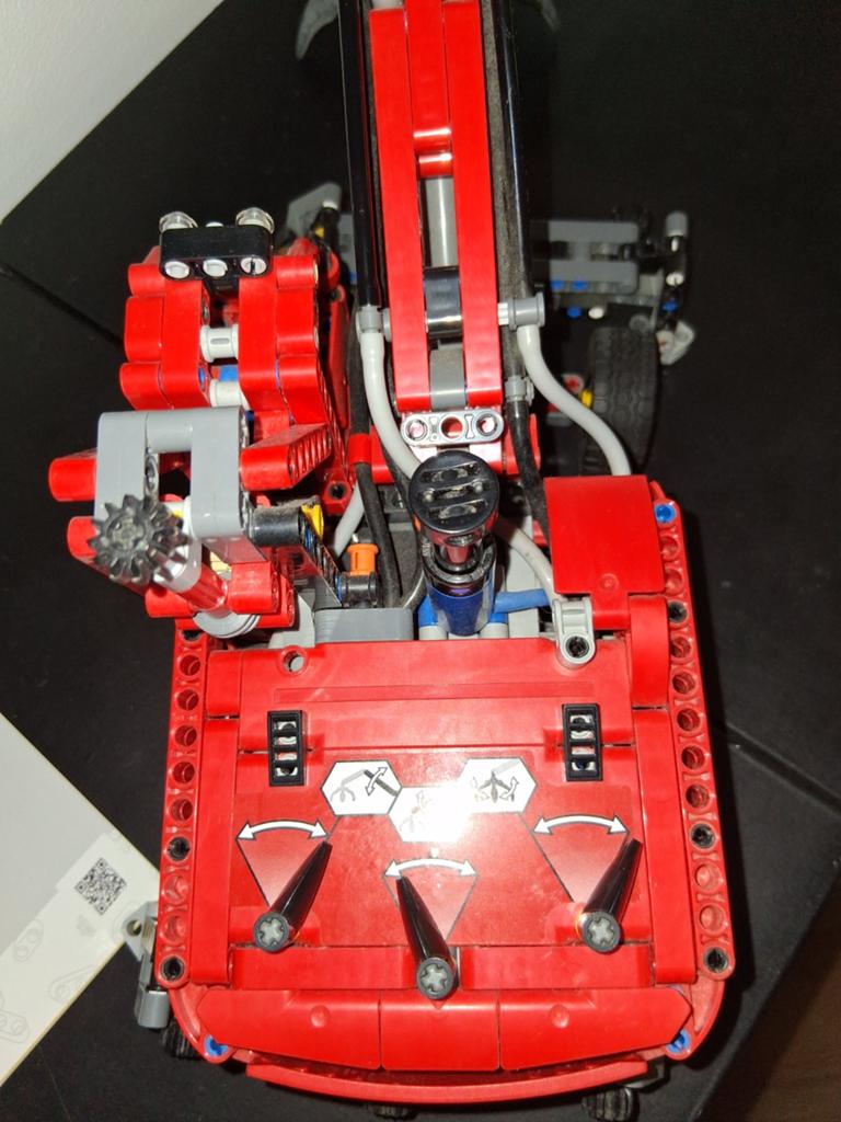 LEGO Technic 42144 overslagkraan, Ophalen of Verzenden, Zo goed als nieuw, Overige merken