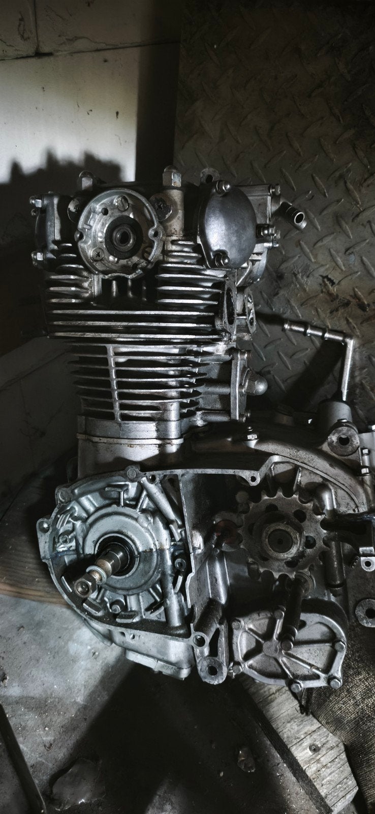 840cc yamaha xs650 blok., Motoren, Verzenden