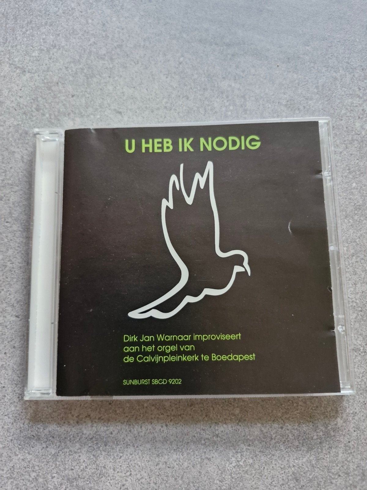 Orgel CD Dirk-Jan Warnaar - Calvijnpleinkerk Boedapest, Inclusief boekje, Gebruikt, Orgel, Ophalen of Verzenden