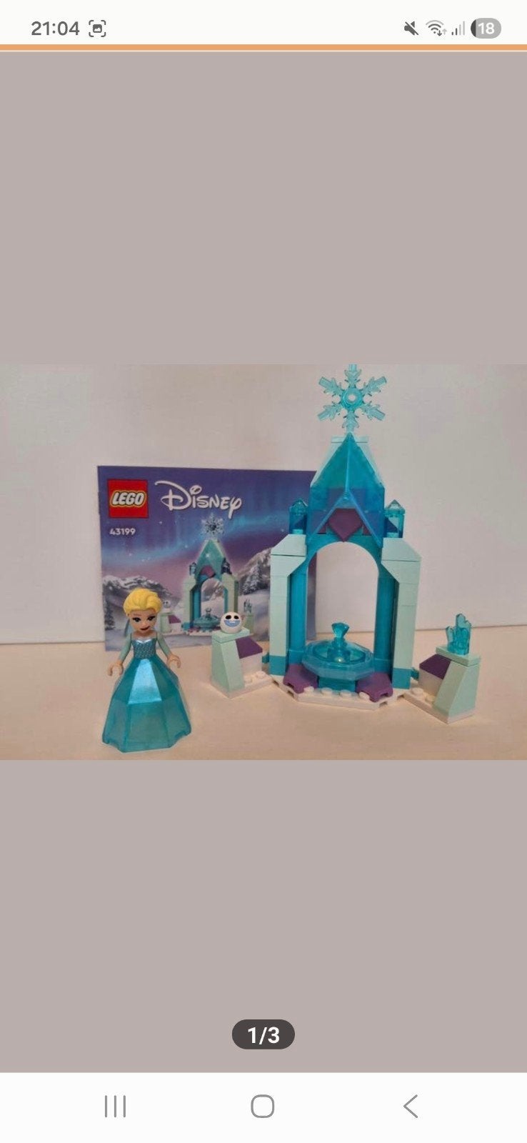 Lego disney 43199, Ophalen of Verzenden