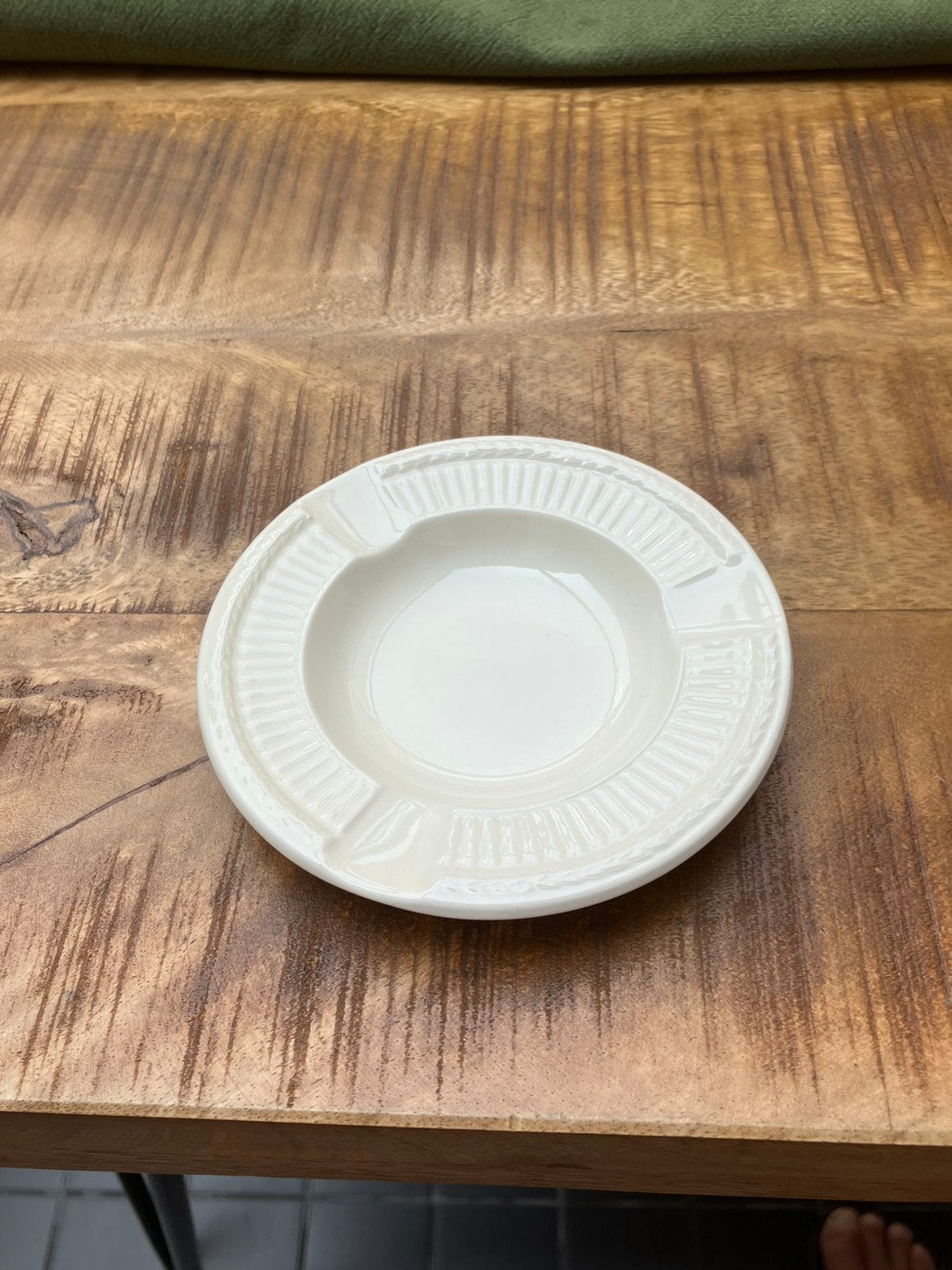 Wedgwood Queen’s Ware asbak gloednieuw!, Ophalen of Verzenden, Nieuw, Asbak