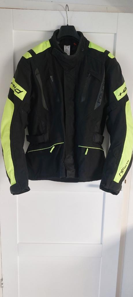 Held 4 Touring II touring jas Zwart Neon geel maat 2XL, Ophalen of Verzenden, Tweedehands, Jas | textiel