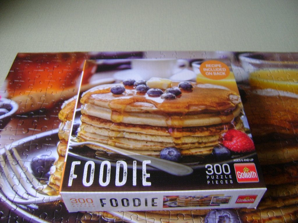 pannenkoek legpuzzel 300 stukjes, Ophalen, Minder dan 500 stukjes, Zo goed als nieuw, Legpuzzel