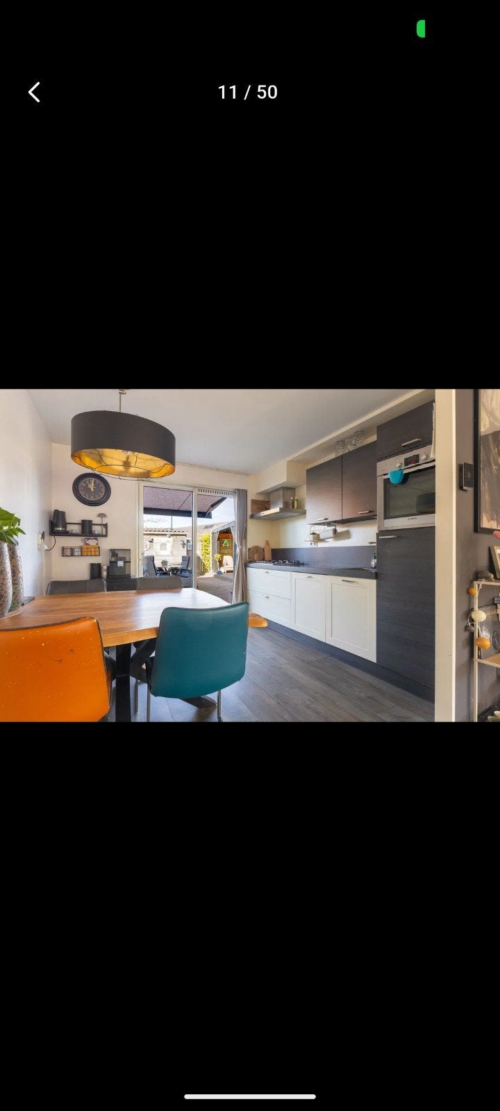 Complete keuken met oven en koelkast (3.18m breed), Huis en Inrichting, Keuken | Complete keukens, Ophalen, Gebruikt, Overige kleuren