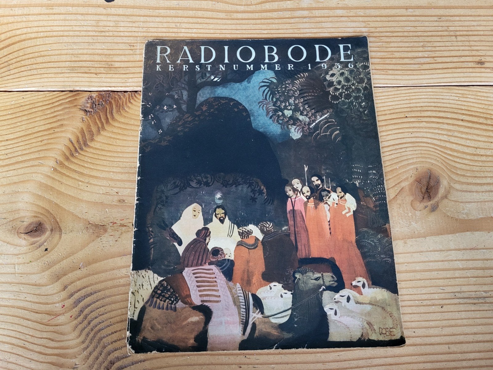 kerst Radiobode kerstnummer 1936, Ophalen of Verzenden
