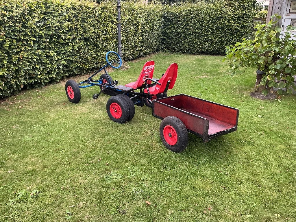 Berg skelter met aanhanger, Kinderen en Baby's, Speelgoed | Buiten | Skelters, Ophalen, Gebruikt, Berg, Duozit