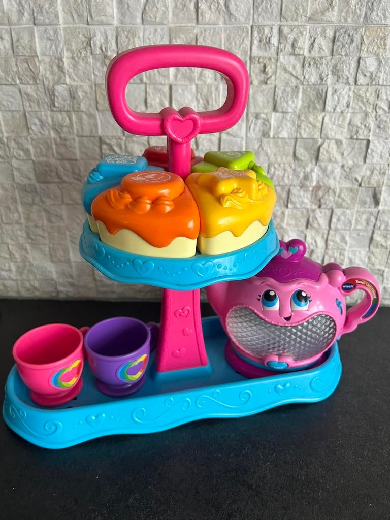 Vtech tante jet theeset, Ophalen of Verzenden, Zo goed als nieuw, 2 tot 4 jaar