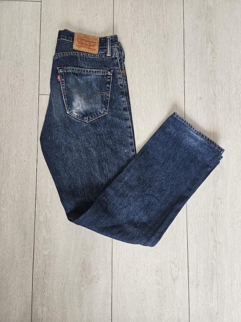 Authentic Levi’s 751 W32 L32, Blauw, W32 (confectie 46) of kleiner, Ophalen of Verzenden, Gedragen