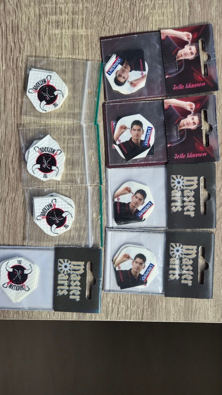 Jelle Klaasen dart flights 8sets, Sport en Fitness, Verzenden, Nieuw, Flights