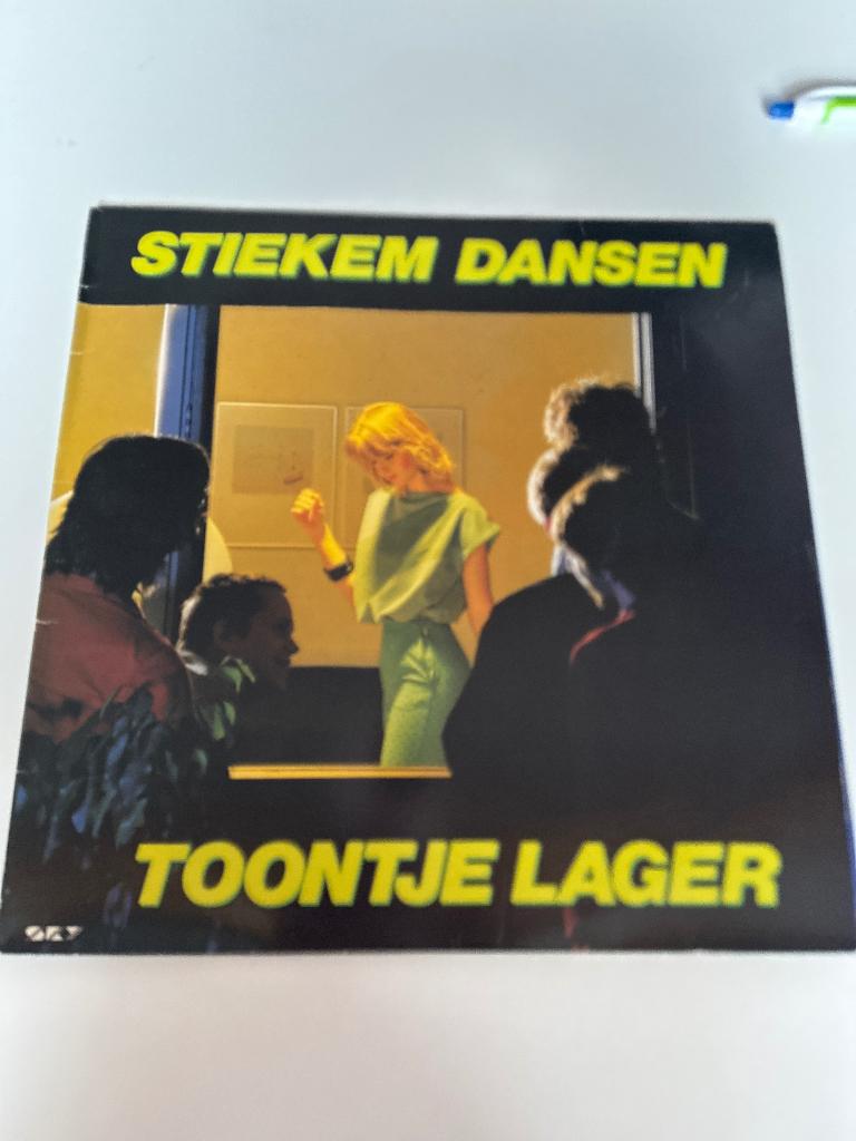 Vinyl lp Toontje Lager, 1980 - 1989, Ophalen of Verzenden, Zo goed als nieuw, Levenslied of Smartlap