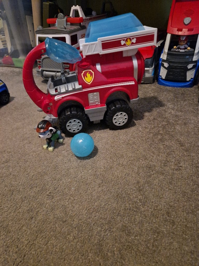 Paw patrol marshall auto, Ophalen, Zo goed als nieuw
