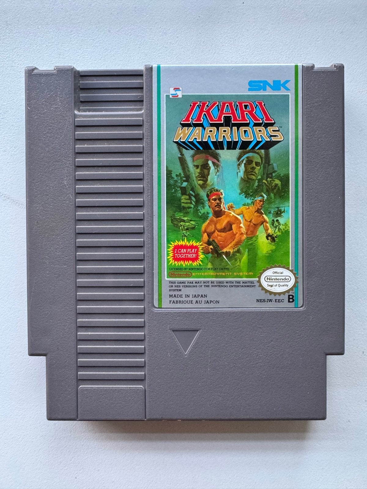 Ikari Warriors NES - Klassieke Actiegame, Gebruikt, Shooter, 2 spelers, Ophalen of Verzenden