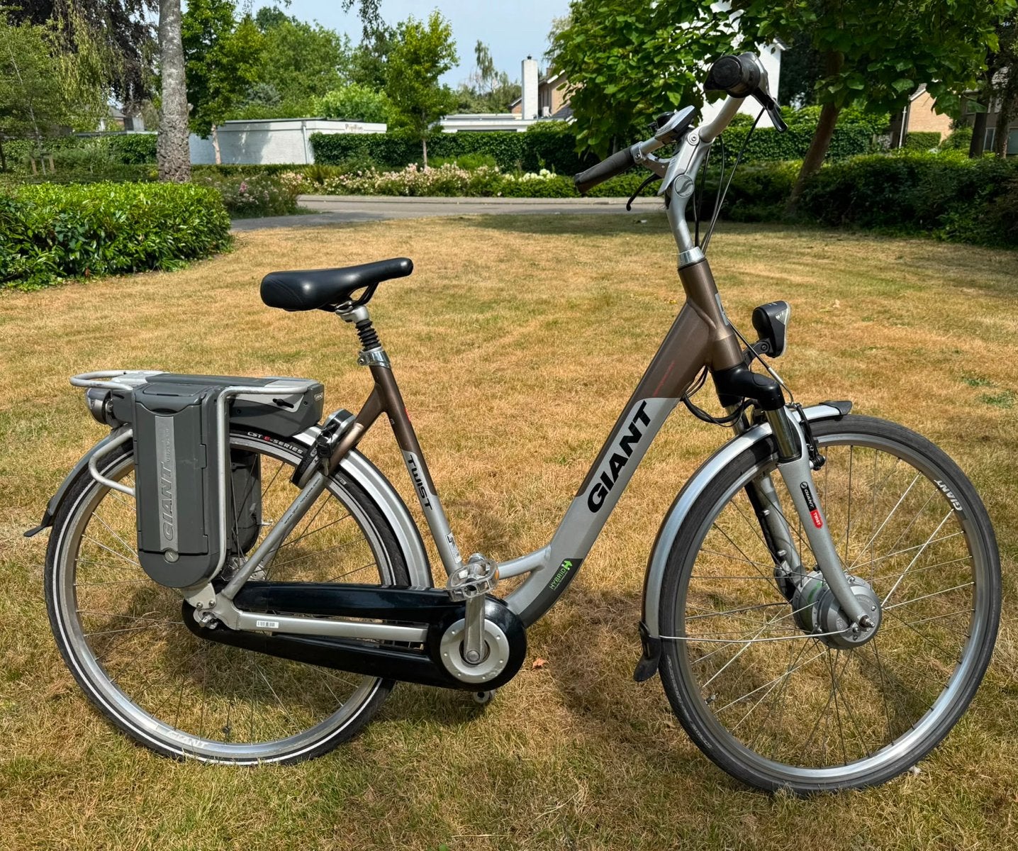 Giant Twist Dubbel E-bike - Zeer nette staat met 2 accu's, 55 tot 59 cm, Ophalen, Giant