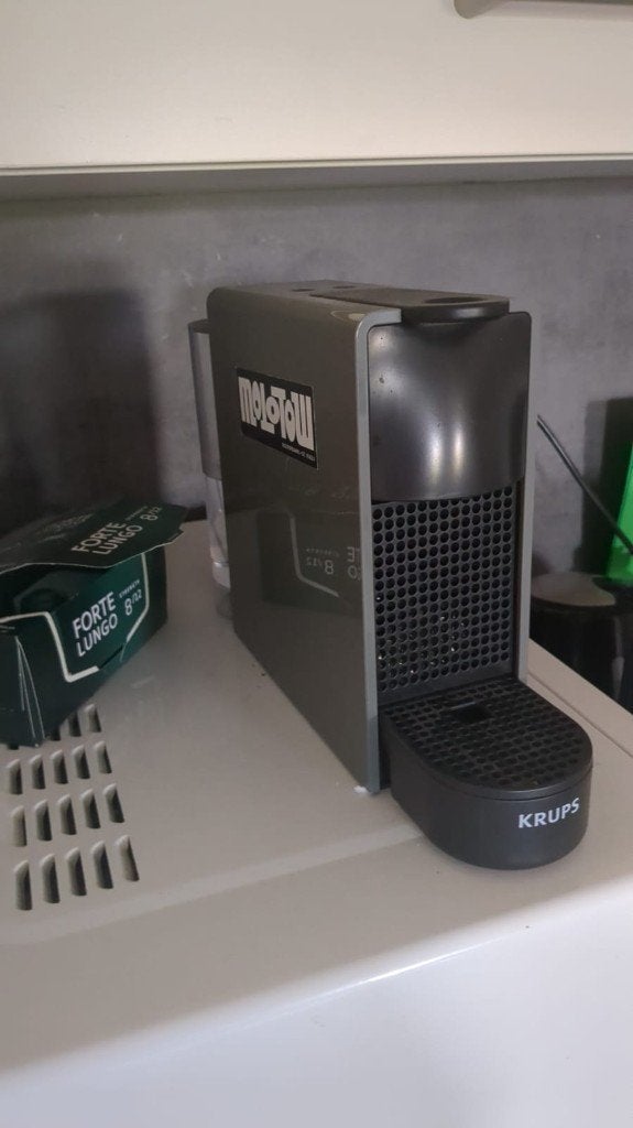 Nespresso Krups, Ophalen, Zo goed als nieuw, Espresso apparaat, Koffiepads en cups