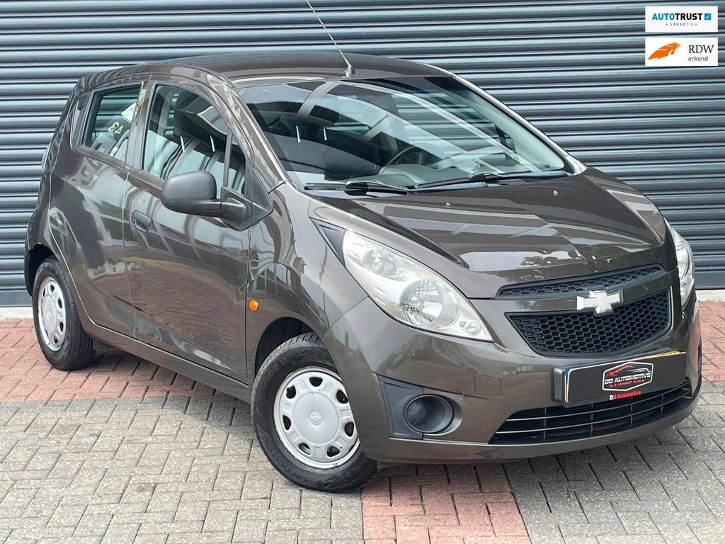 Chevrolet Spark 1.0 16V L Rijdt super !, Auto's, Chevrolet, Voorwielaandrijving, Stof, Gebruikt, Zwart