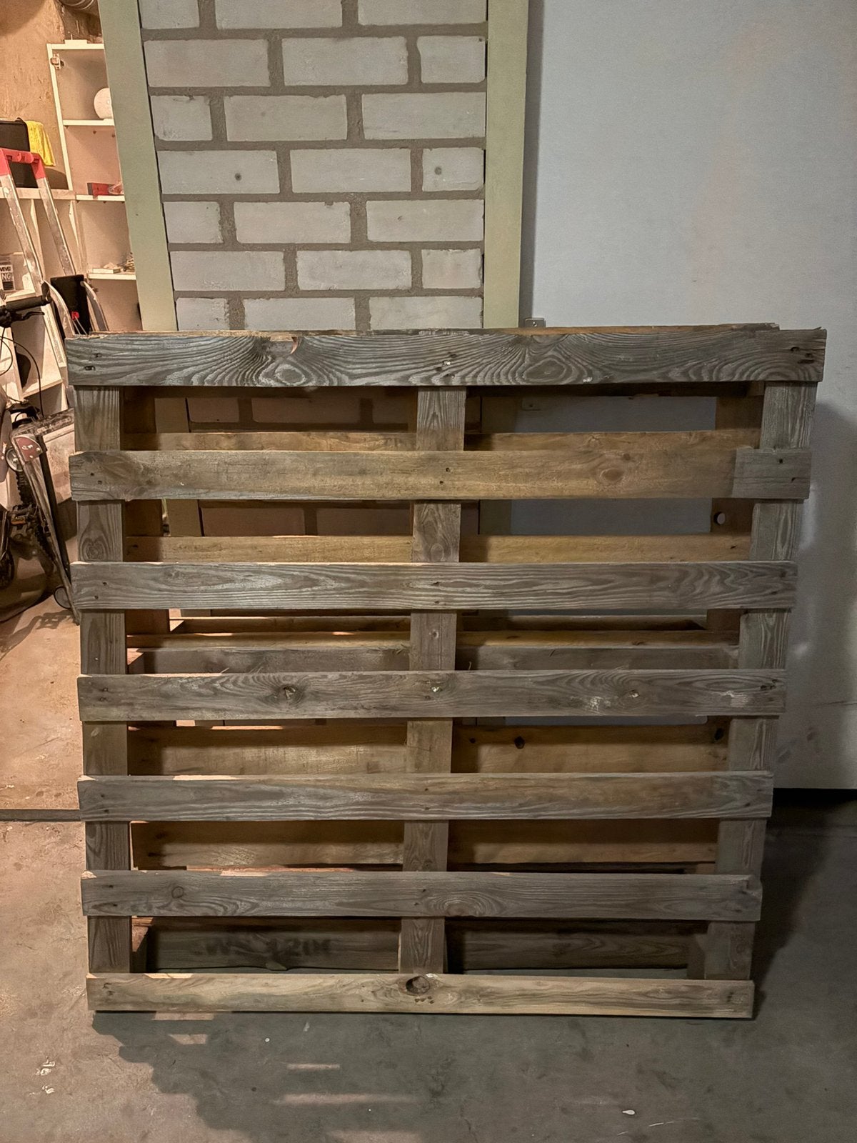 Pallet (2 stuks, 120x120), Ophalen, Gebruikt, Pallet, Minder dan 200 cm