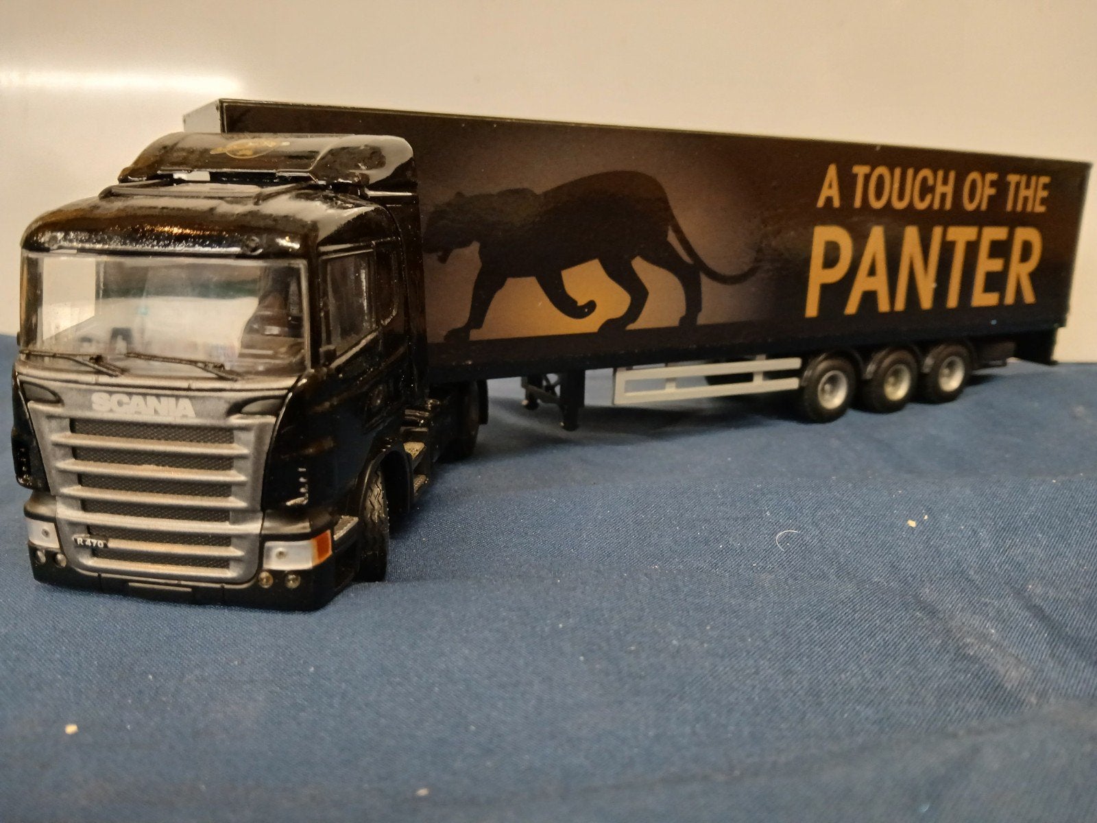 Lion Toys SCANIA R470, Ophalen, Zo goed als nieuw, Bus of Vrachtwagen, Lion Toys