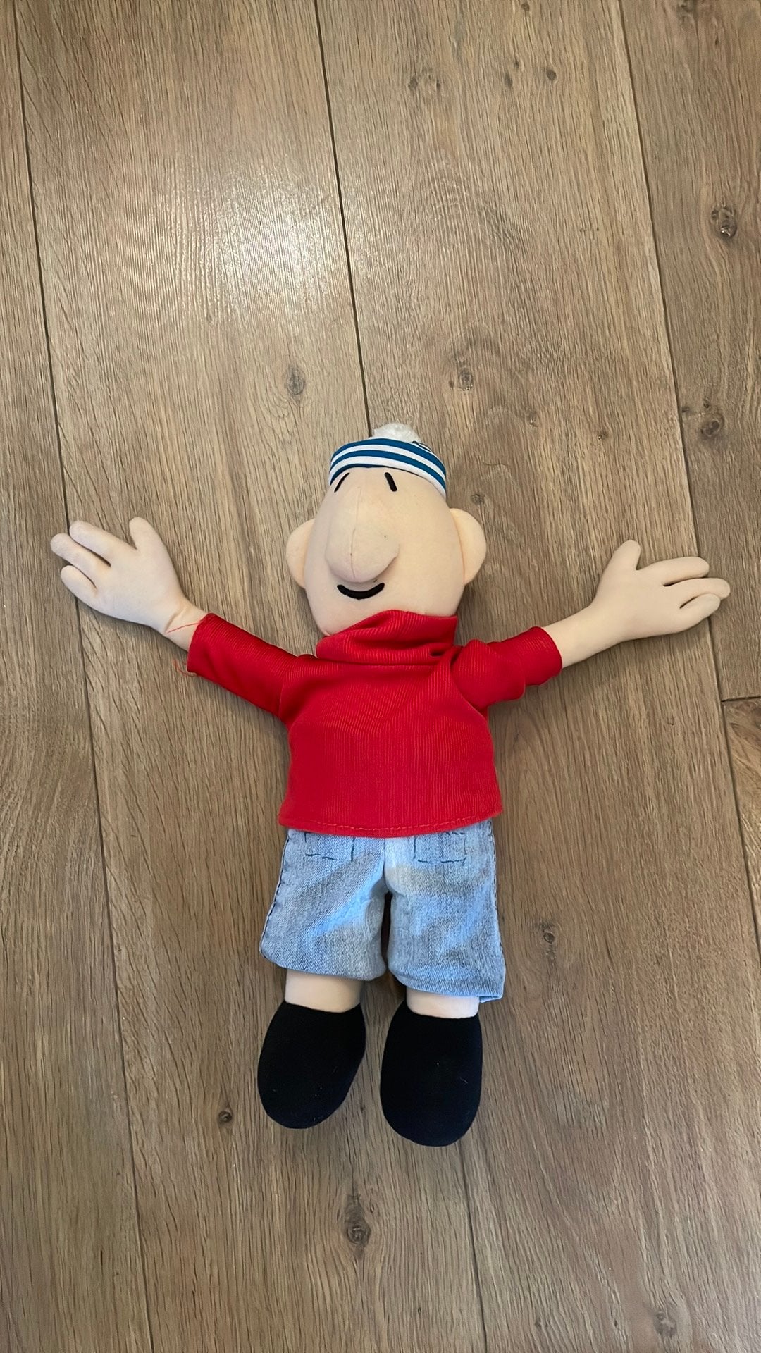 Buurman en buurman pop 38 cm, Ophalen of Verzenden, Zo goed als nieuw, Overige typen