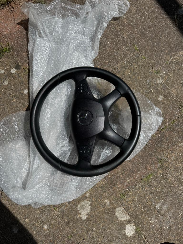 Mercedes-Benz Stuurwiel C-klasse W204, Ophalen of Verzenden, Gebruikt, Mercedes-Benz