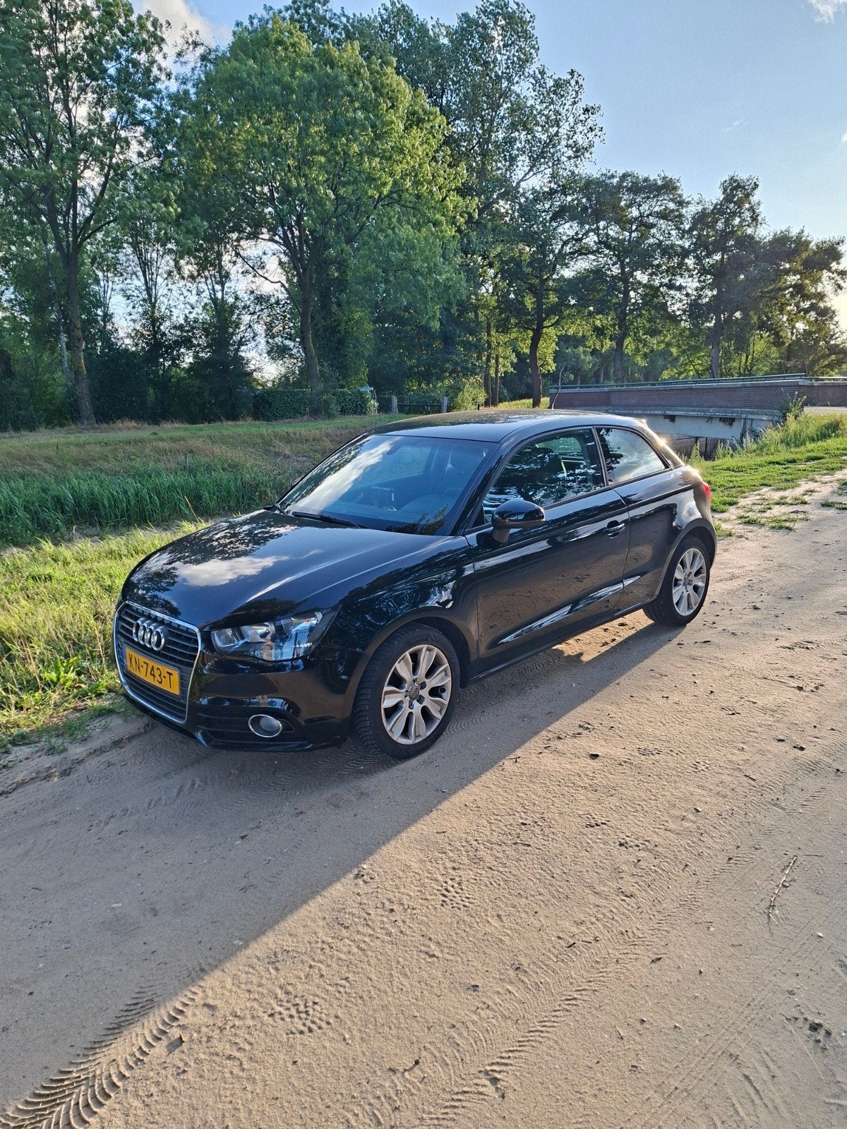 Audi A1 2017, 4 cilinder, handgeschakeld, zwart, Auto's, A1, Zwart, 4 cilinders, Zwart