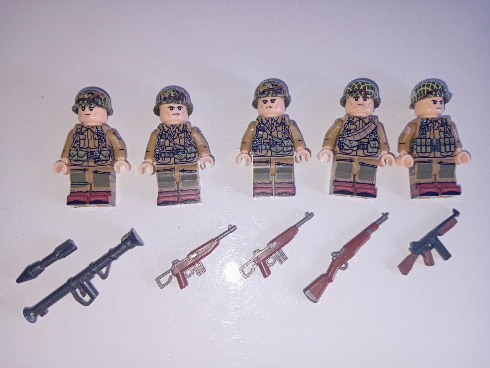 ww2 minifigures gedetailleerde 101 airborn squad, Ophalen of Verzenden, Nieuw