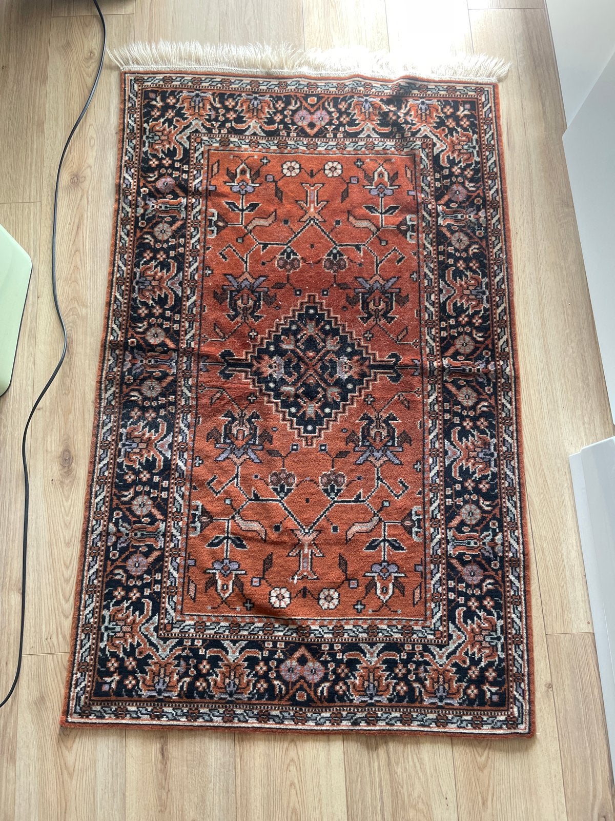 Vintage Perzisch tapijt - Oosters design, Huis en Inrichting, Stoffering | Tapijten en Kleden, Ophalen, Gebruikt, 100 tot 150 cm