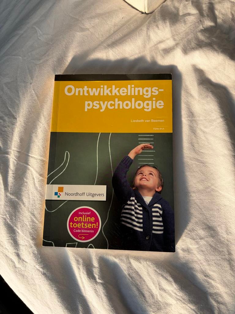 Ontwikkelingspsychologie, Boeken, Ophalen of Verzenden, Zo goed als nieuw, Ontwikkelingspsychologie