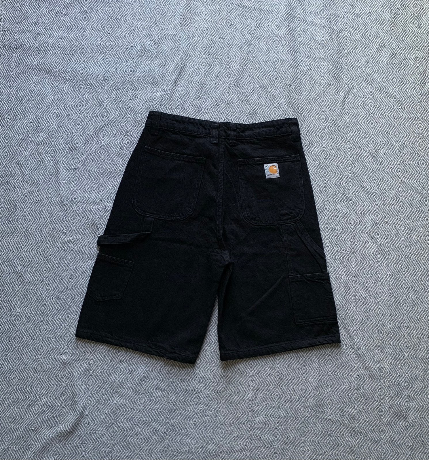 Carhartt relaxed fit shorts - zwart - maat 32 / medium, Verzenden, Zo goed als nieuw, Zwart, W32 (confectie 46) of kleiner