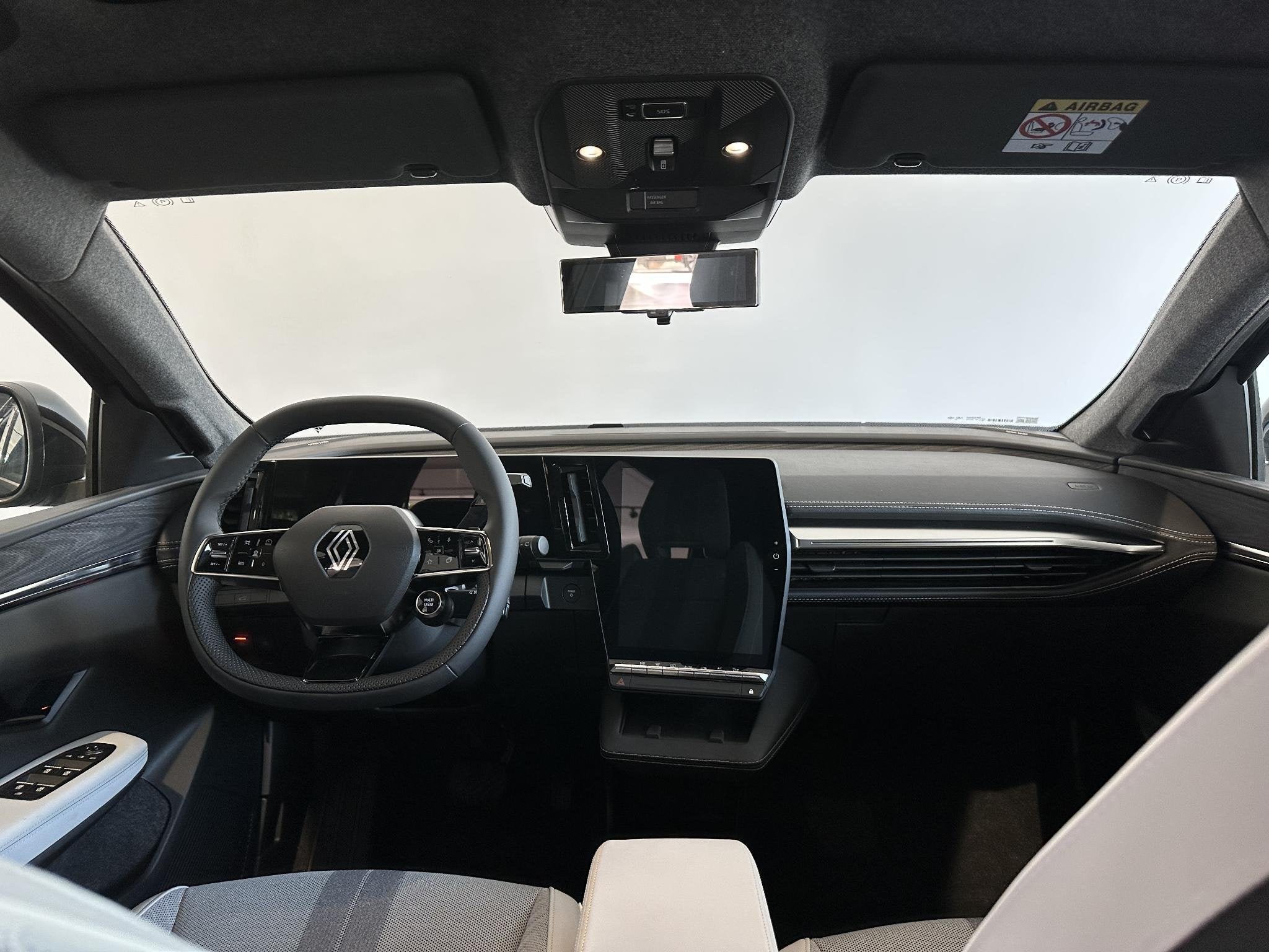 Renault Scenic E-Tech EV87 long range iconic | DEMO | PACK A, Auto's, Renault, Huisgarantie, Met garantie (alle), Zwart, 625 km