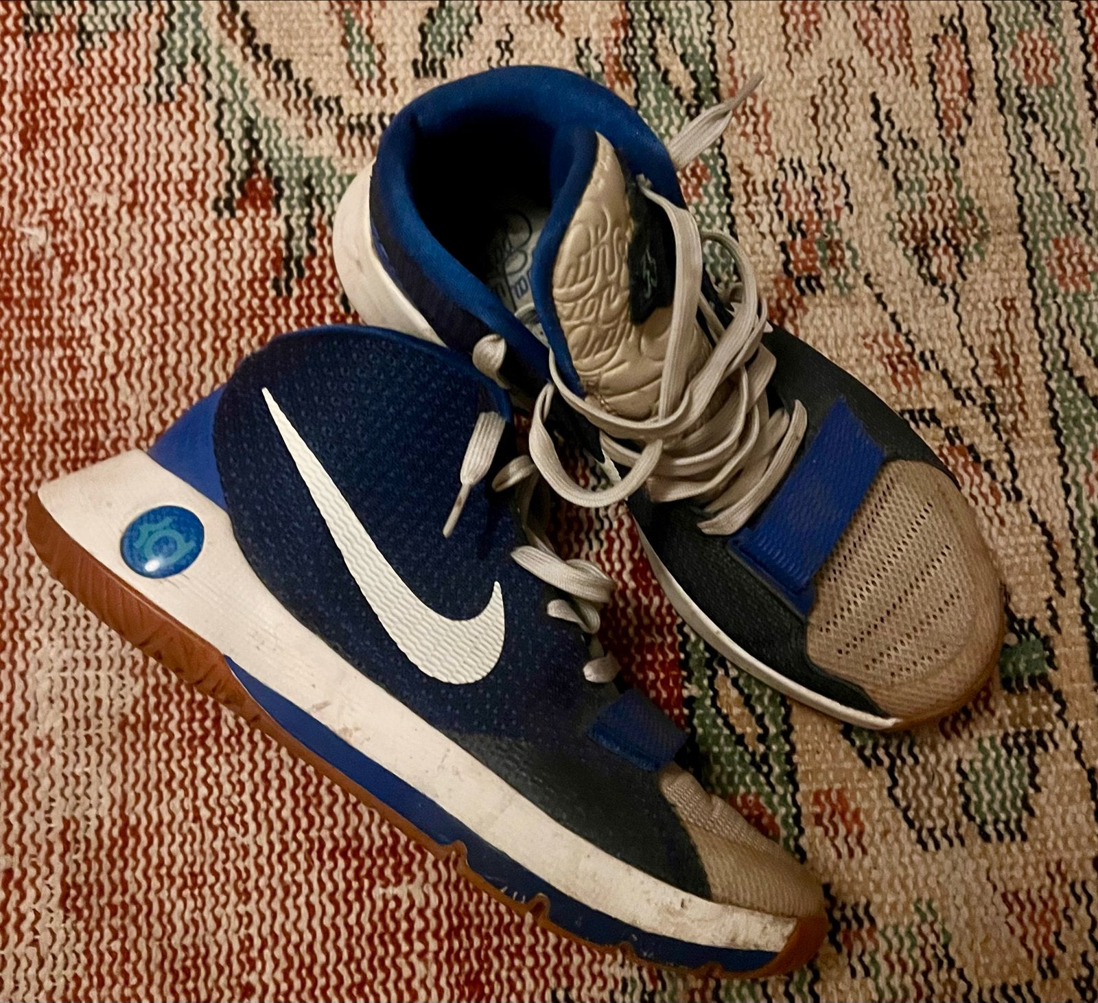 Nike KD Trey 5 III LMTD (Limited) 'Big Chucky' - Maat 42, Ophalen of Verzenden, Gedragen, Blauw, Sneakers of Gympen