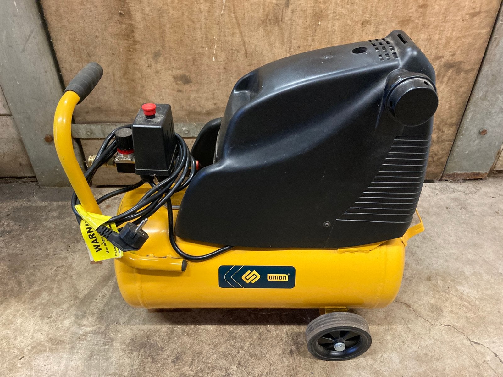 Union c-orkan169H compressor, in nieuwstaat, Ophalen, 6 tot 10 bar, Zo goed als nieuw, Minder dan 200 liter/min