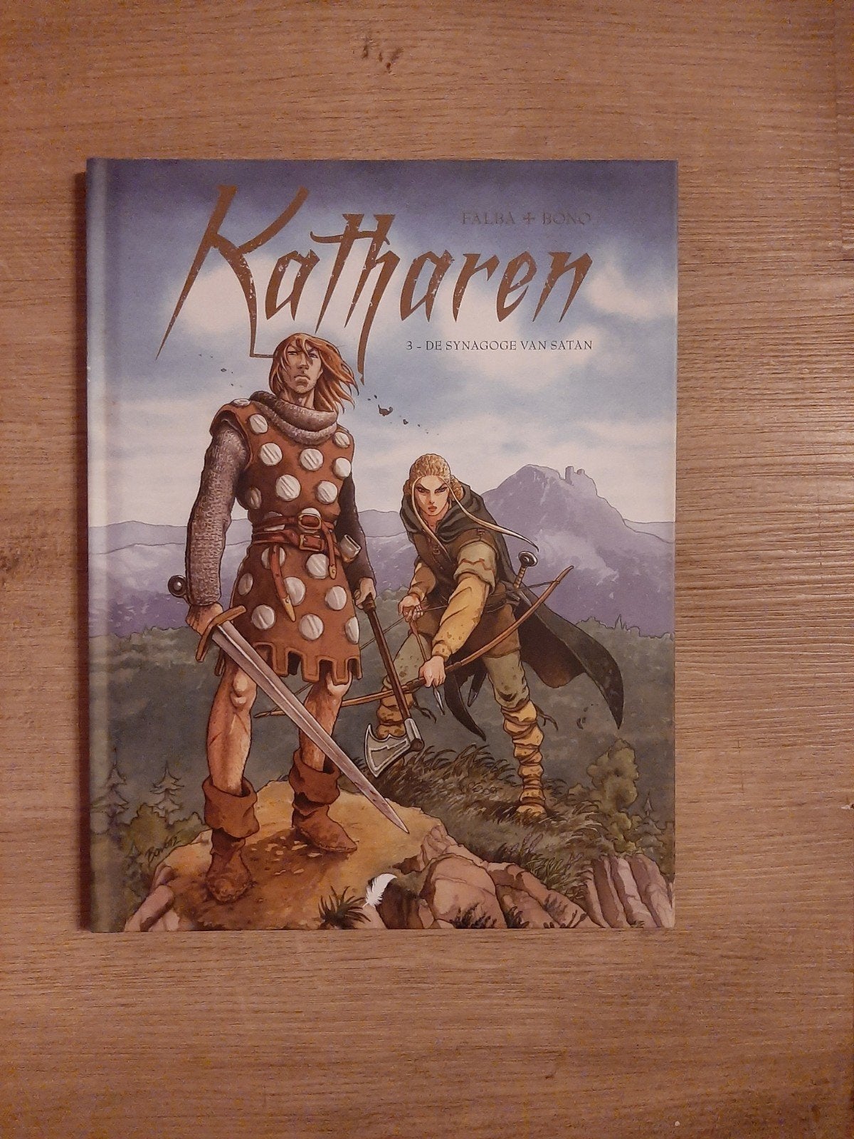 Katharen 3 - De Synagoge van Satan - Falba & Bono, Ophalen of Verzenden, Zo goed als nieuw, Falba & Bono