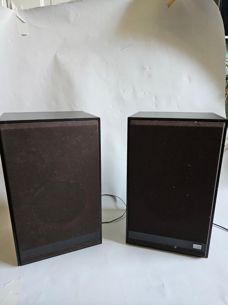 Vintage Grundig box RB 400 luidsprekers, Audio, Tv en Foto, Luidsprekers, Overige merken, Gebruikt, Ophalen of Verzenden, Minder dan 60 watt