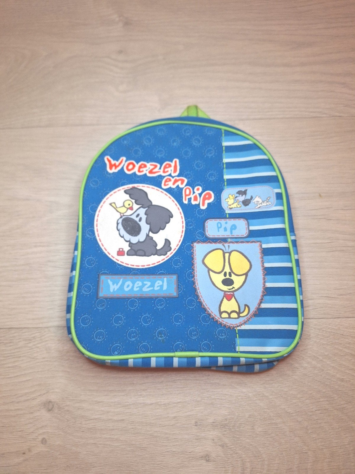 NIEUWSTAAT LEUKE KINDER RUGTAS WOEZEL&PIP VERSTELBAAR, Rugtas, Ophalen of Verzenden, Zo goed als nieuw, Minder dan 30 cm