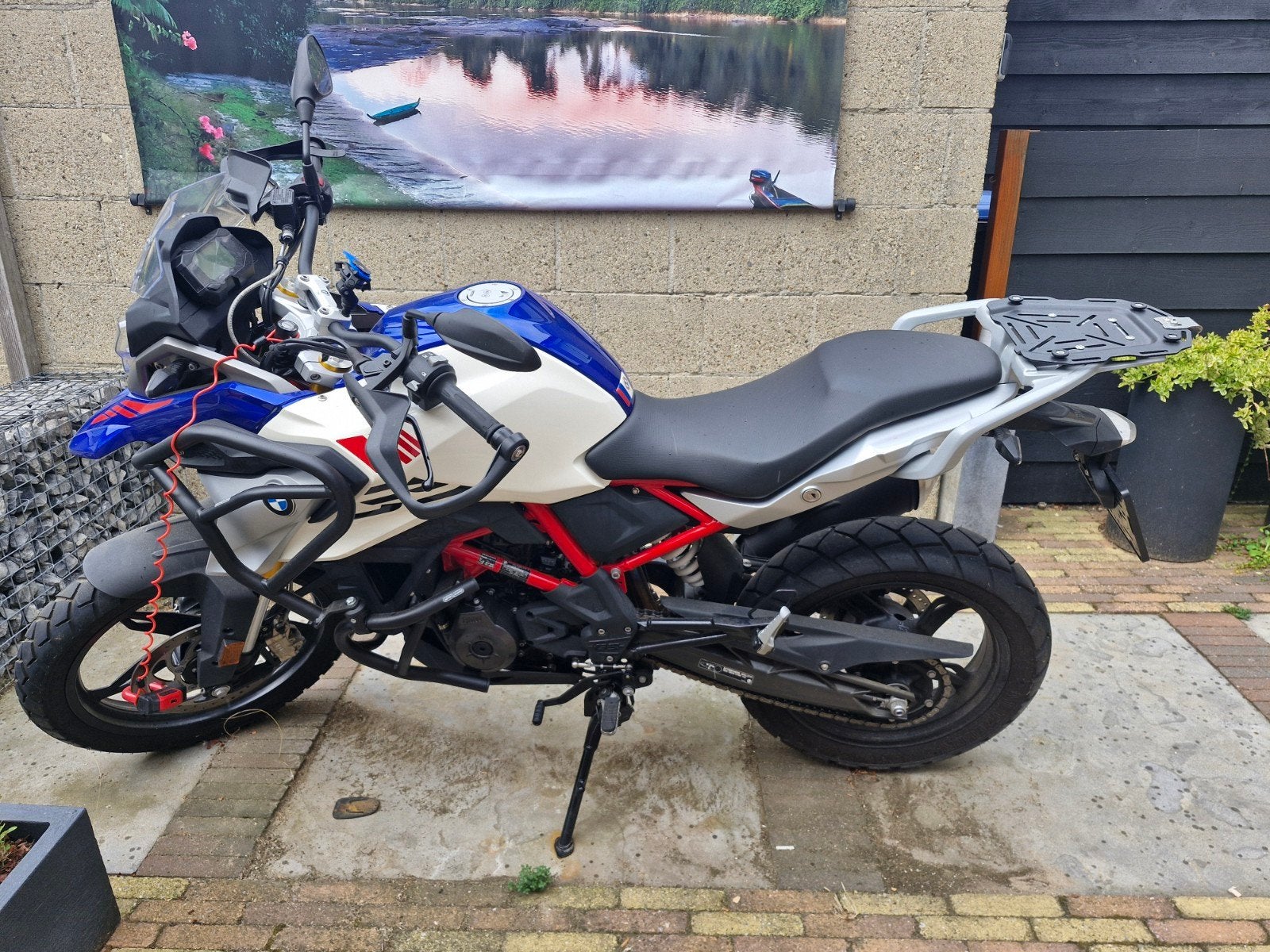 BMW G 310 GS, 2825 km, 2023, Gebruikt, Particulier, Enduro, Minimaal motorrijbewijs A2