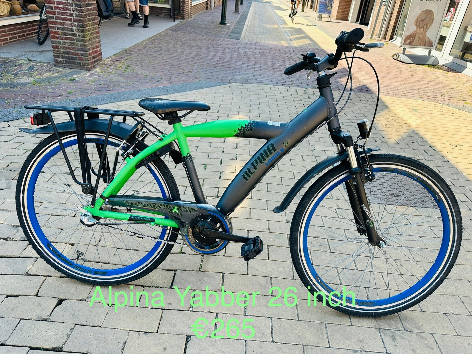 Jongensfietsen 16 18 20 22 24 26 28 inch. Alpina Cortina Gaz, Ophalen, Terugtraprem, 24 inch, Versnellingen