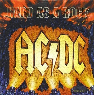 CD AC/DC HARD AS A ROCK, Cd's en Dvd's, Cd's | Hardrock en Metal, Verzenden, Zo goed als nieuw, Album