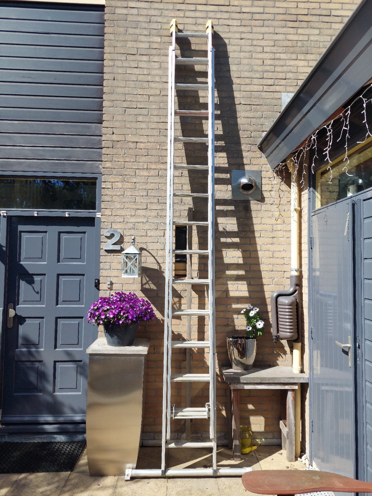 Altrex  ladder, Ophalen, 4 meter of meer