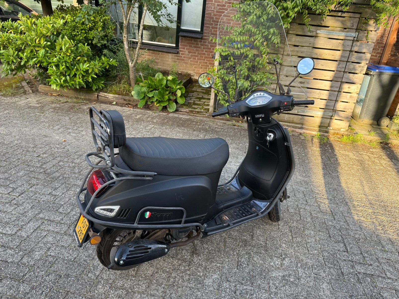 Senzo Rivalux matzwart (start niet), Gebruikt, Benzine, Ophalen, Overige merken