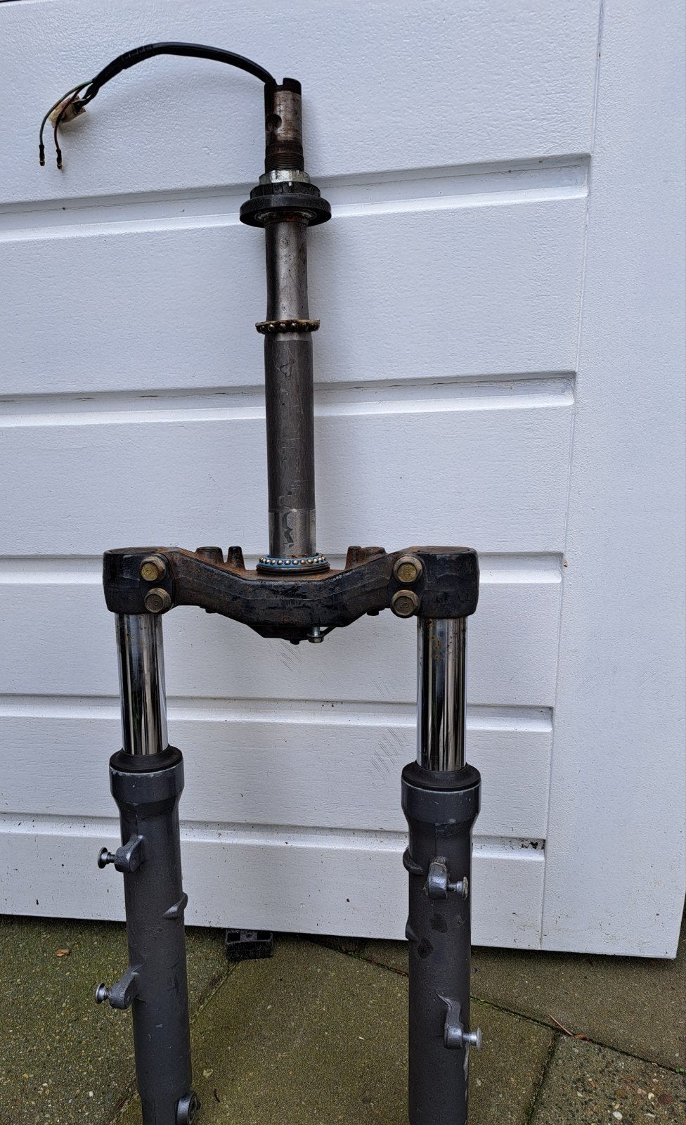 Honda Fes250 voorvork, Fietsen en Brommers, Ophalen, Gebruikt, Frame, Honda