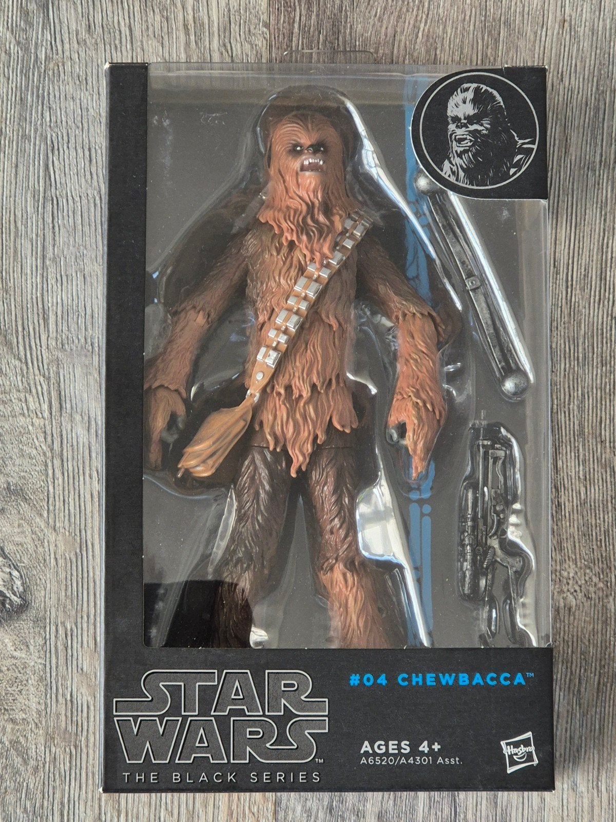 Star Wars Black Series #04 Chewbacca MISB, Verzamelen, Ophalen of Verzenden, Nieuw, Actiefiguurtje