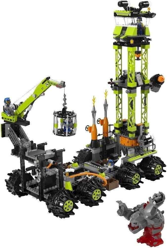 LEGO Power Miners 8964 Titanium Command Rig (incomplete), Overige thema's, Lego, Ophalen of Verzenden, Zo goed als nieuw
