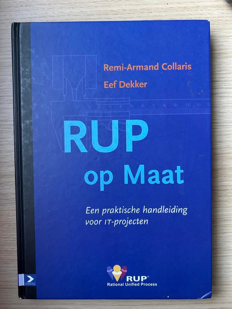 E. Dekker - RUP op Maat, E. Dekker; R.A. Collaris, Ophalen of Verzenden, Zo goed als nieuw, Internet of Webdesign